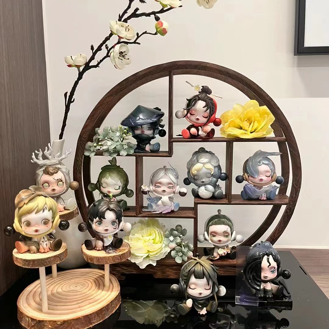 【盲盒代拆】SP国版庭前墨梅.潮玩手办盲盒手办