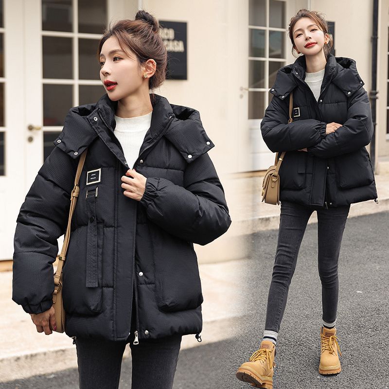 羽绒服新款爆款年韩系小个子加厚保暖外套时尚羽绒女士女款