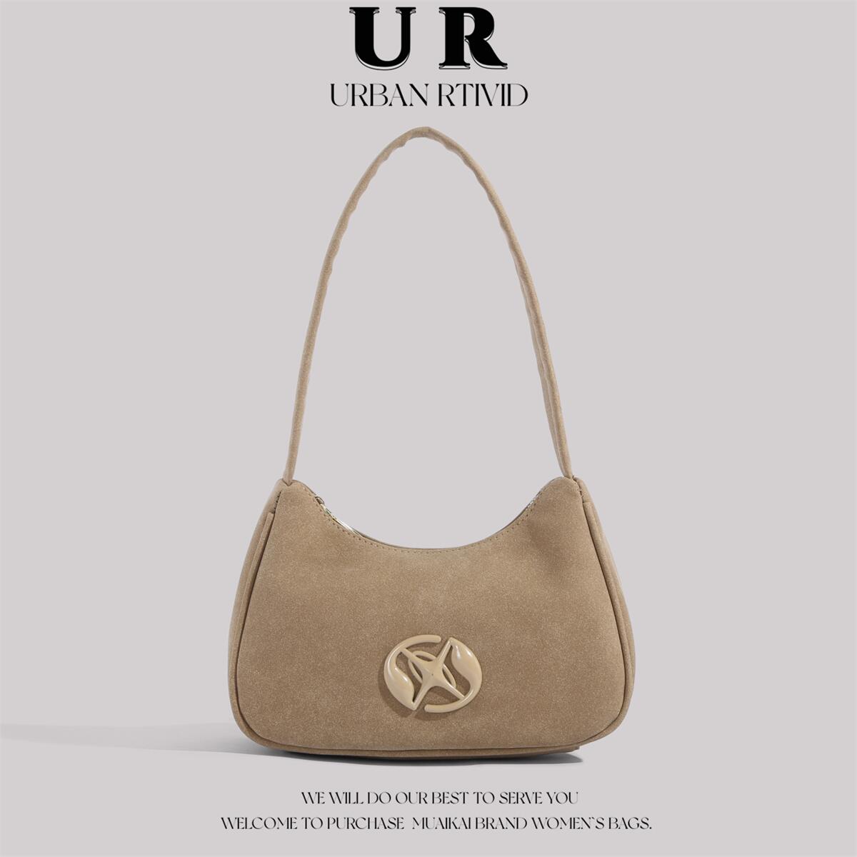 UR女包法式腋下包包2023新款小众设计高级感时尚潮流百搭单肩女包