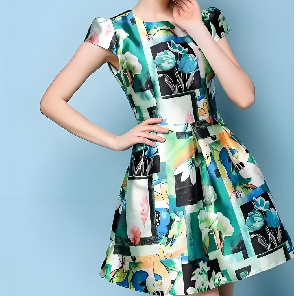 时尚轻奢连衣裙气质洋气