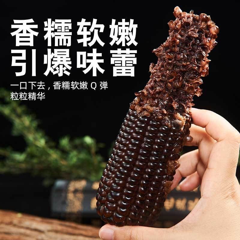 新鲜甜糯糯玉米黑糯玉米10根装单支220g-260g黑玉米软糯香甜