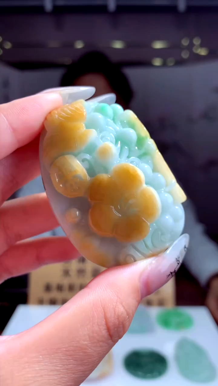 【闪购商品】定制翡翠未镶嵌天然A货翡翠(拍一发一）