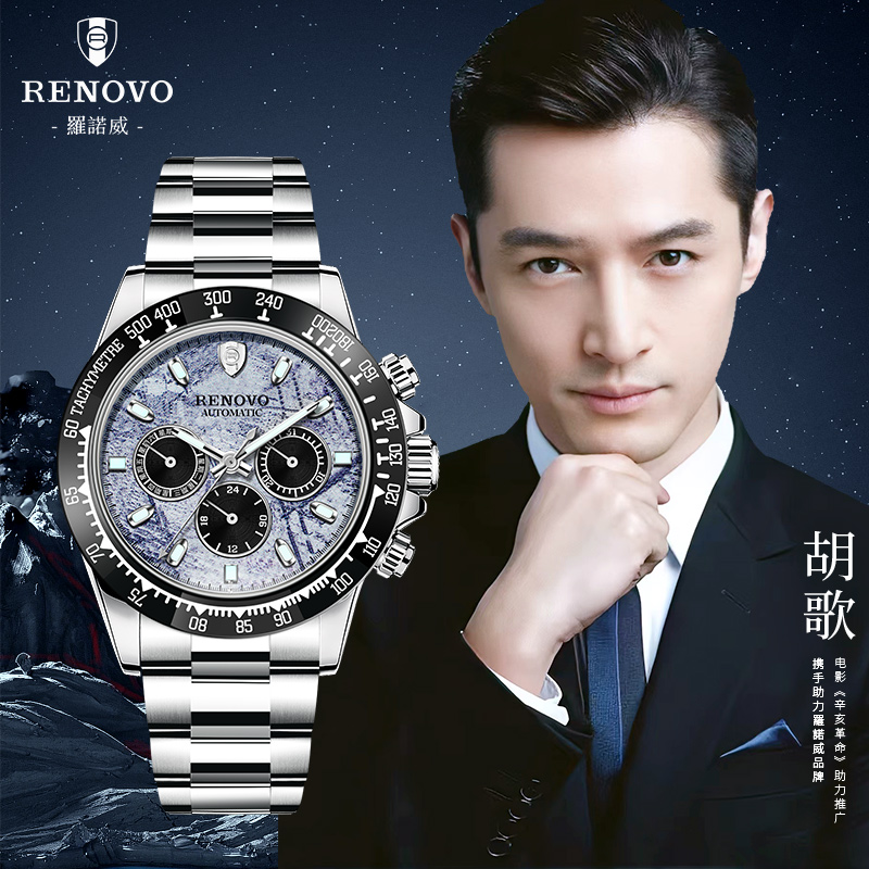 【客服专用】德国品牌RENOVO罗诺威机械男手表-R33113
