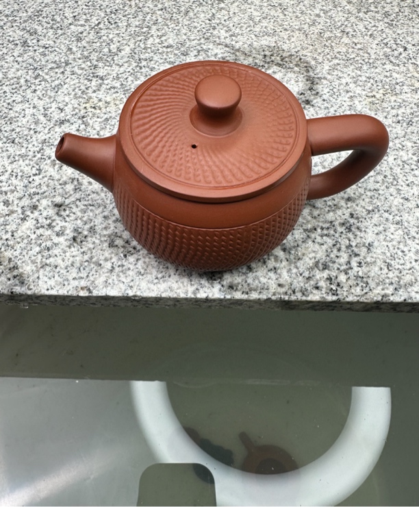 原矿朱泥汉瓦跳刀壶