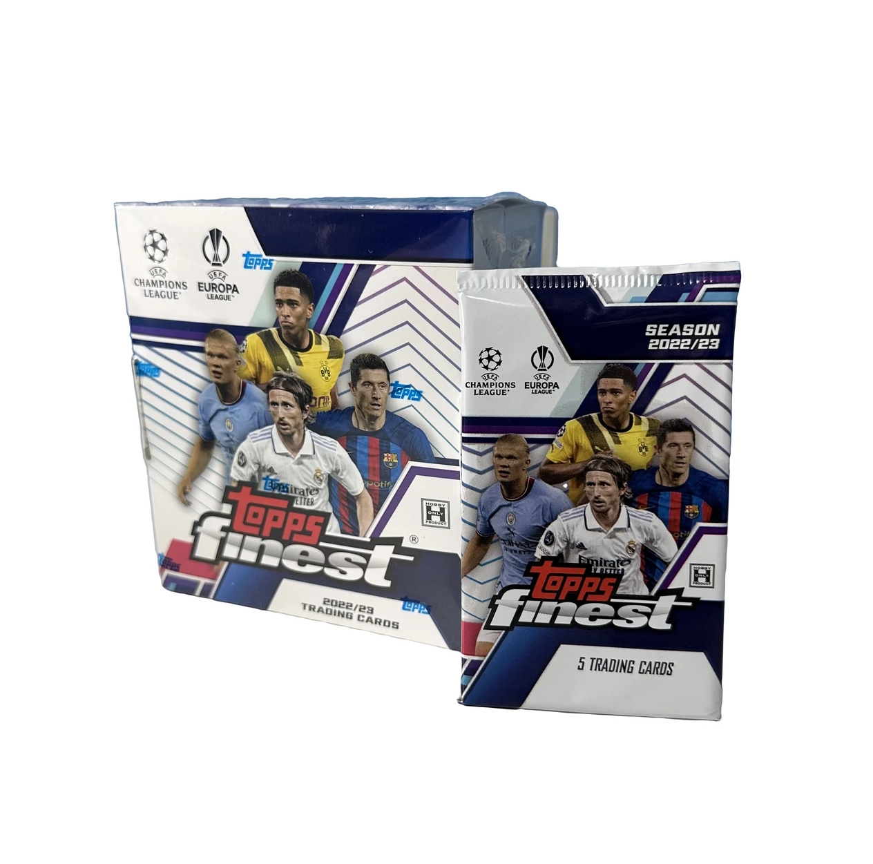 22-23Topps finest 欧冠球星卡盲盒 未成年人禁止下单