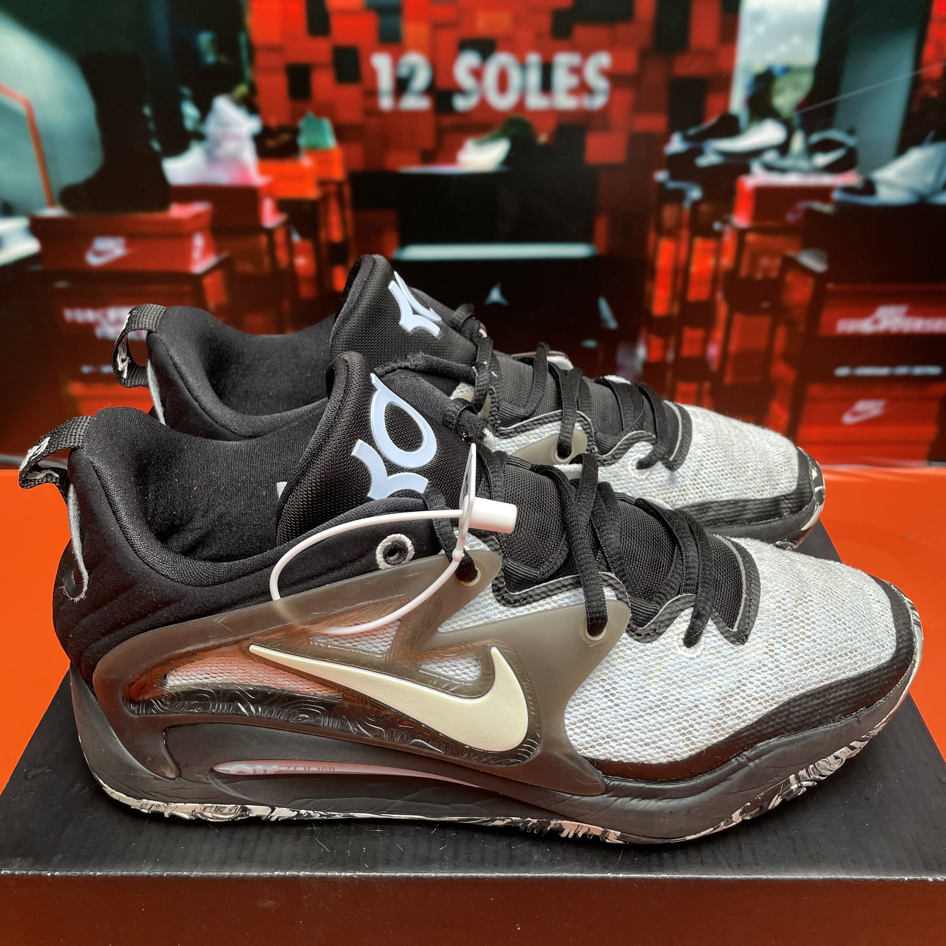 44码 中古 Nike KD15 实战 篮球鞋 无盒 公价