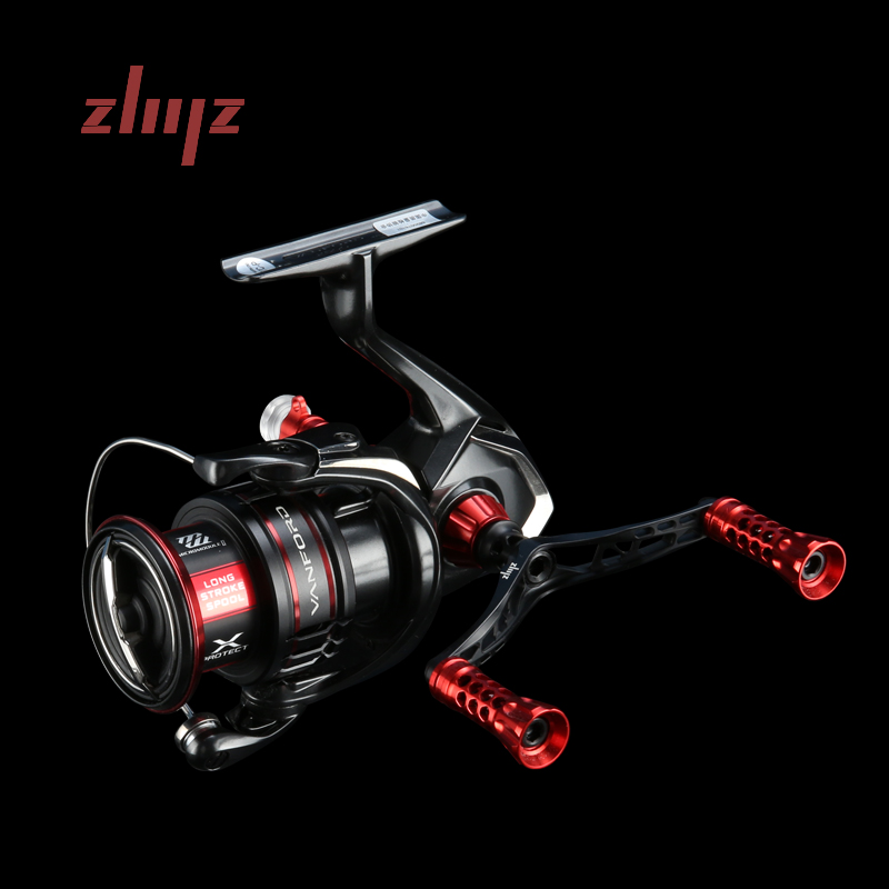 ZLIILZ/博切BQ-32轻量化强悍版海钓纺车轮改装摇臂CNC铝合金路亚