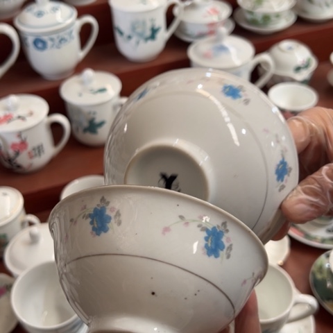 高温瓷细白瓷釉上微瑕12.5厘米