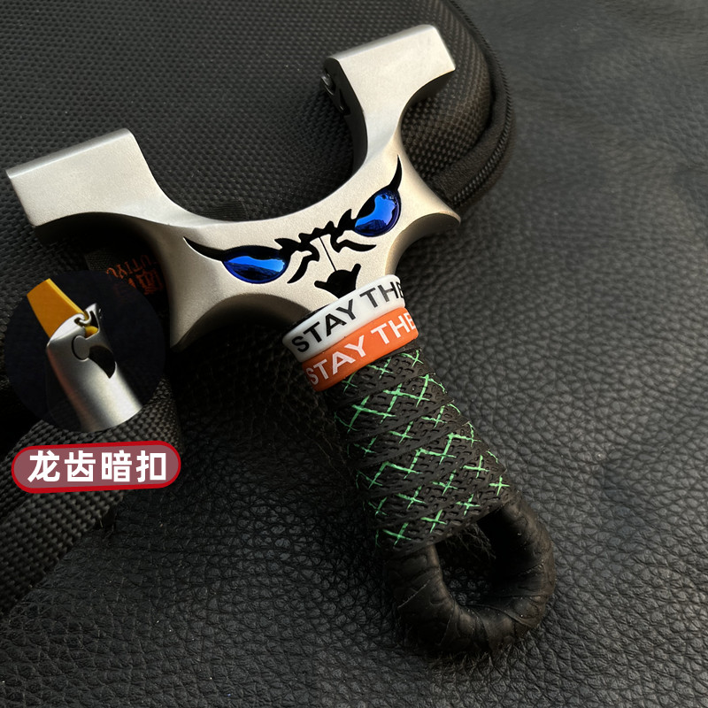 新款龙齿快压暗扣怪兽8422 9025扁皮筋解压怀旧玩具