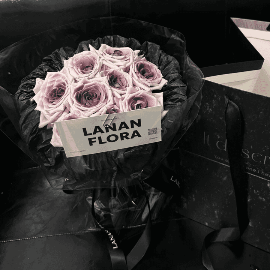 乌梅子酱曼塔玫瑰花束颜色订购同城配送同城精选颜色真花附近花店