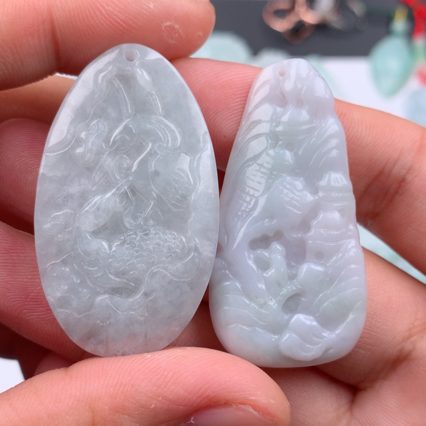 【闪购商品】翡翠颈饰未镶嵌晨*