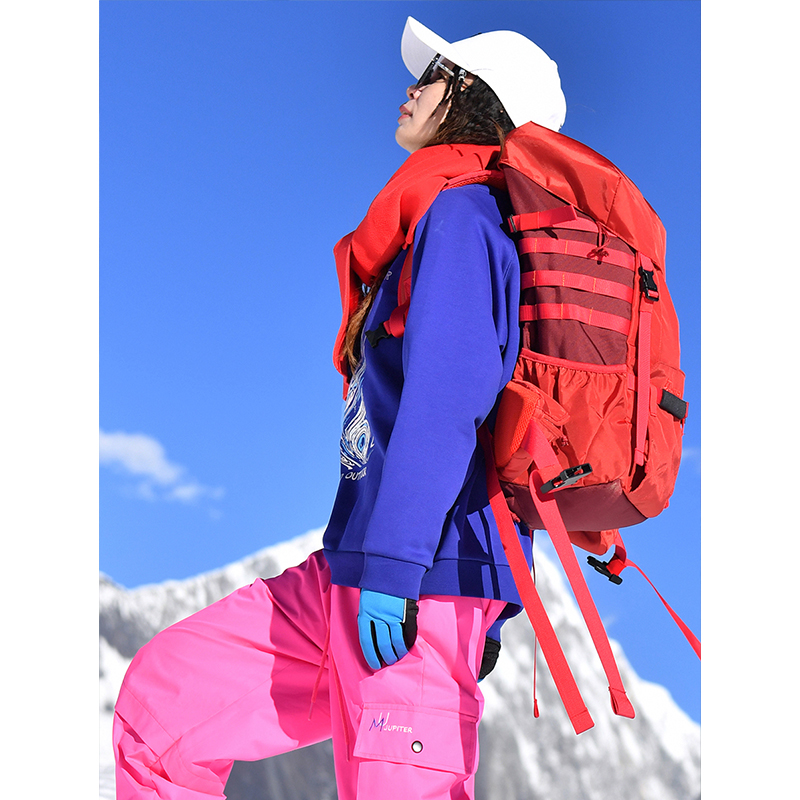 北京森林户外自制专业徒步背包背负系统大容量登山双肩包30L