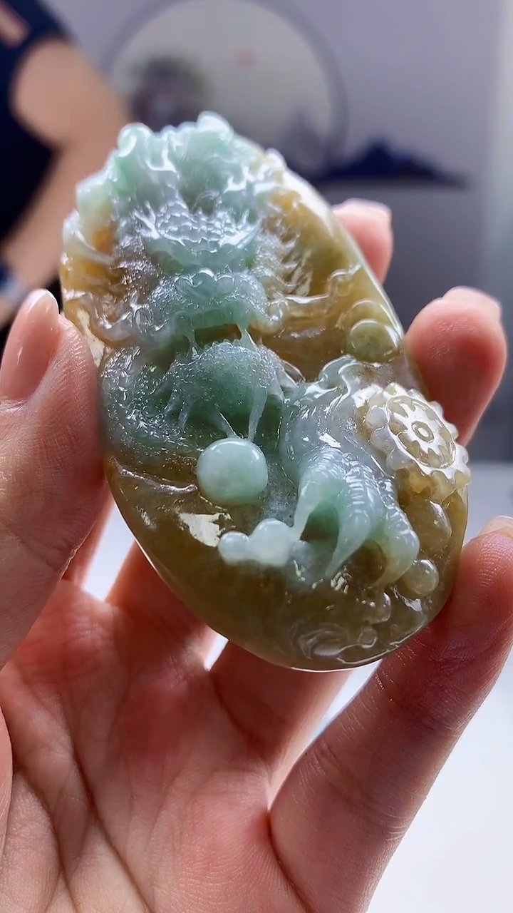 【闪购商品】定制翡翠未镶嵌 5114ms-毛货