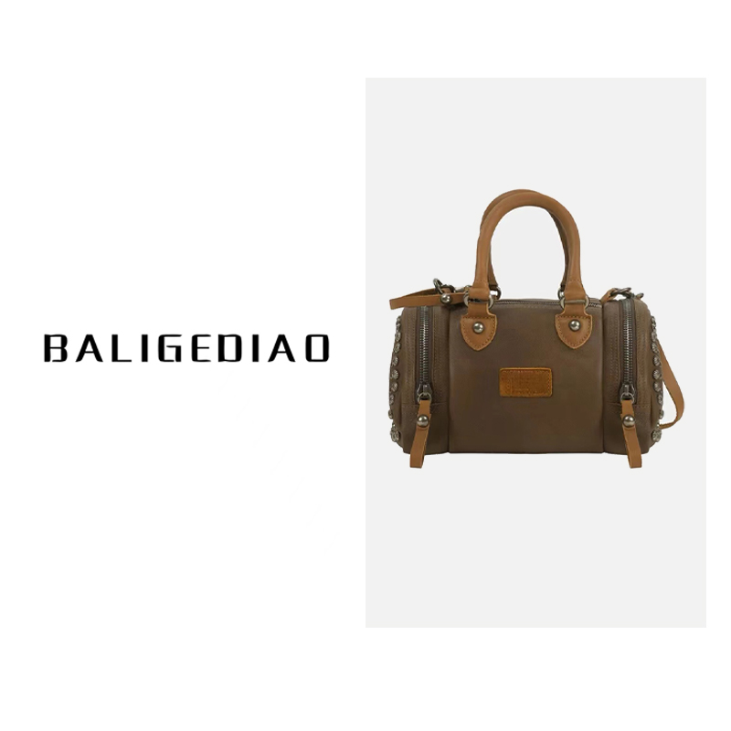 【经典铆钉包】新版女士经典手提包24001