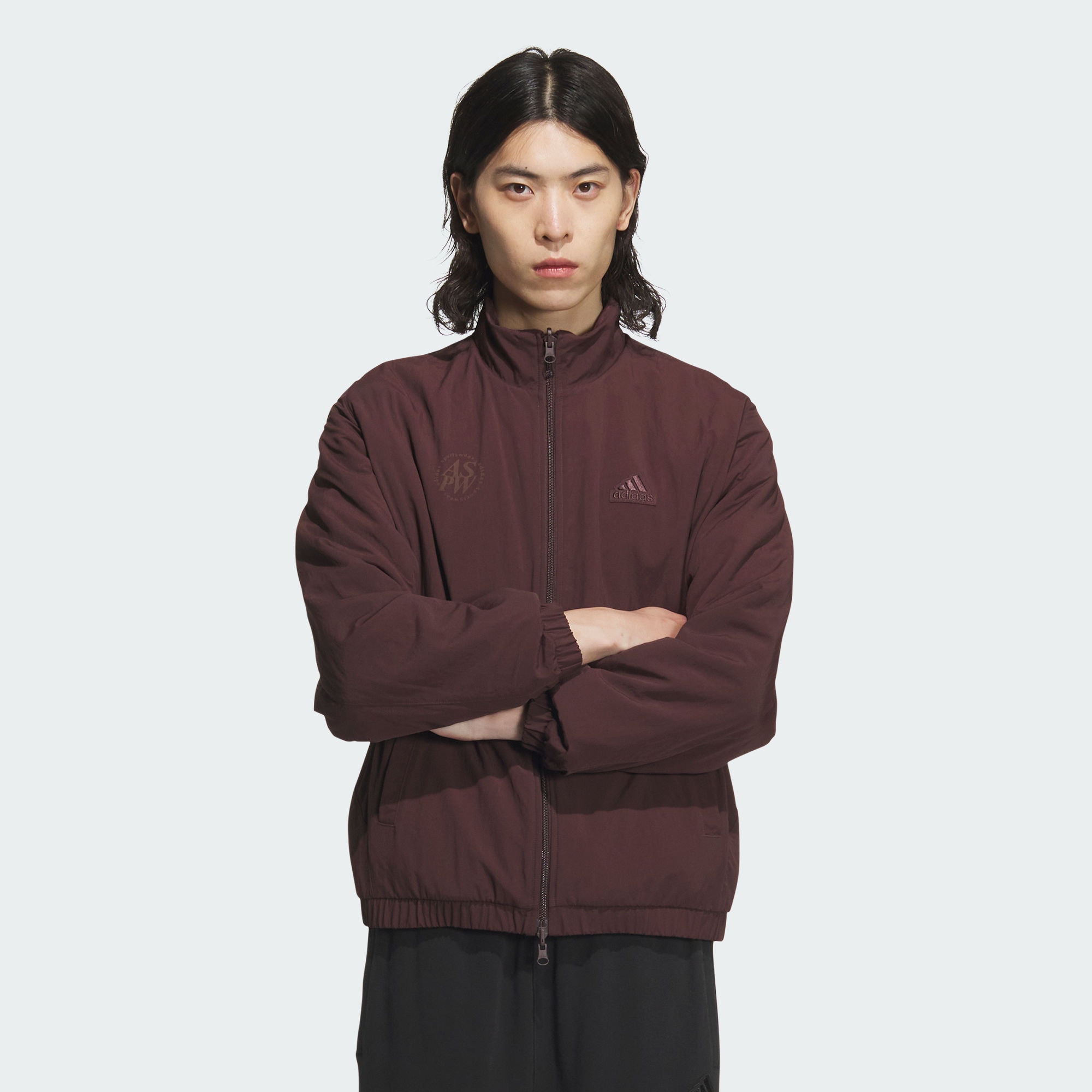 adidas/阿迪达斯WARM WOVEN JACKET双面穿运动休闲夹克外套JI6655