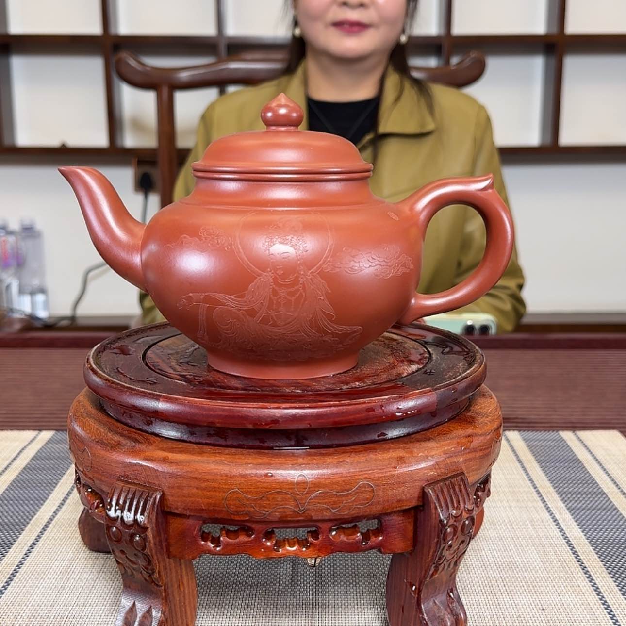 【闪购商品】紫砂茶壶 520cc 73大红袍
