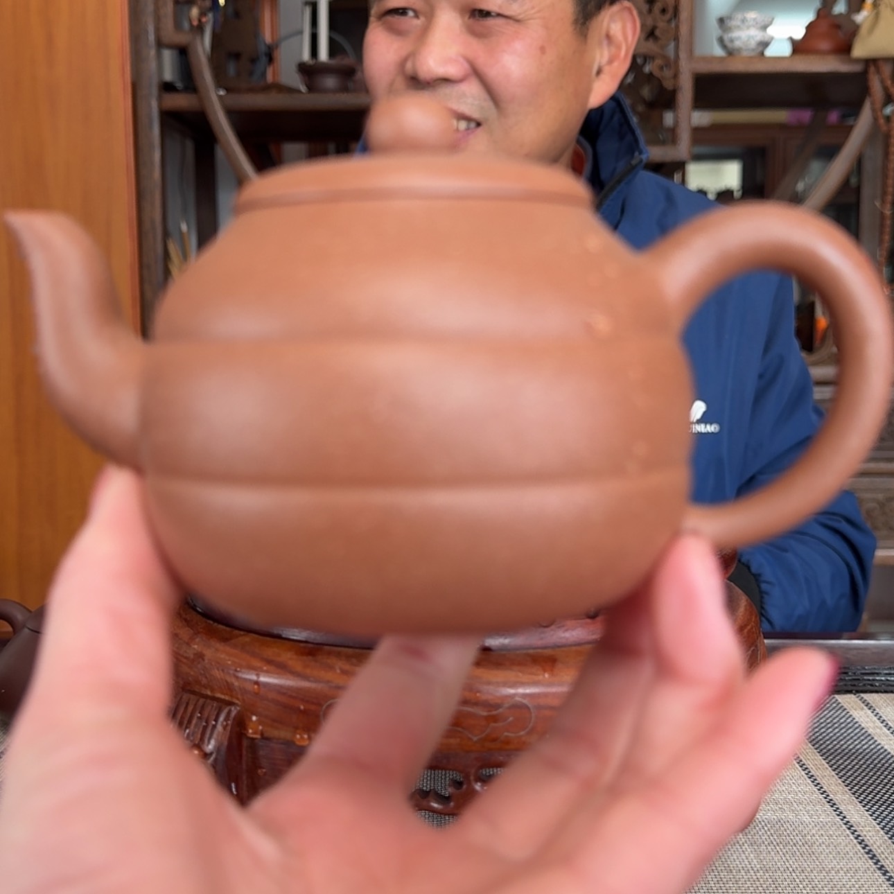 【闪购商品】紫砂茶壶280cc 朱泥满天星