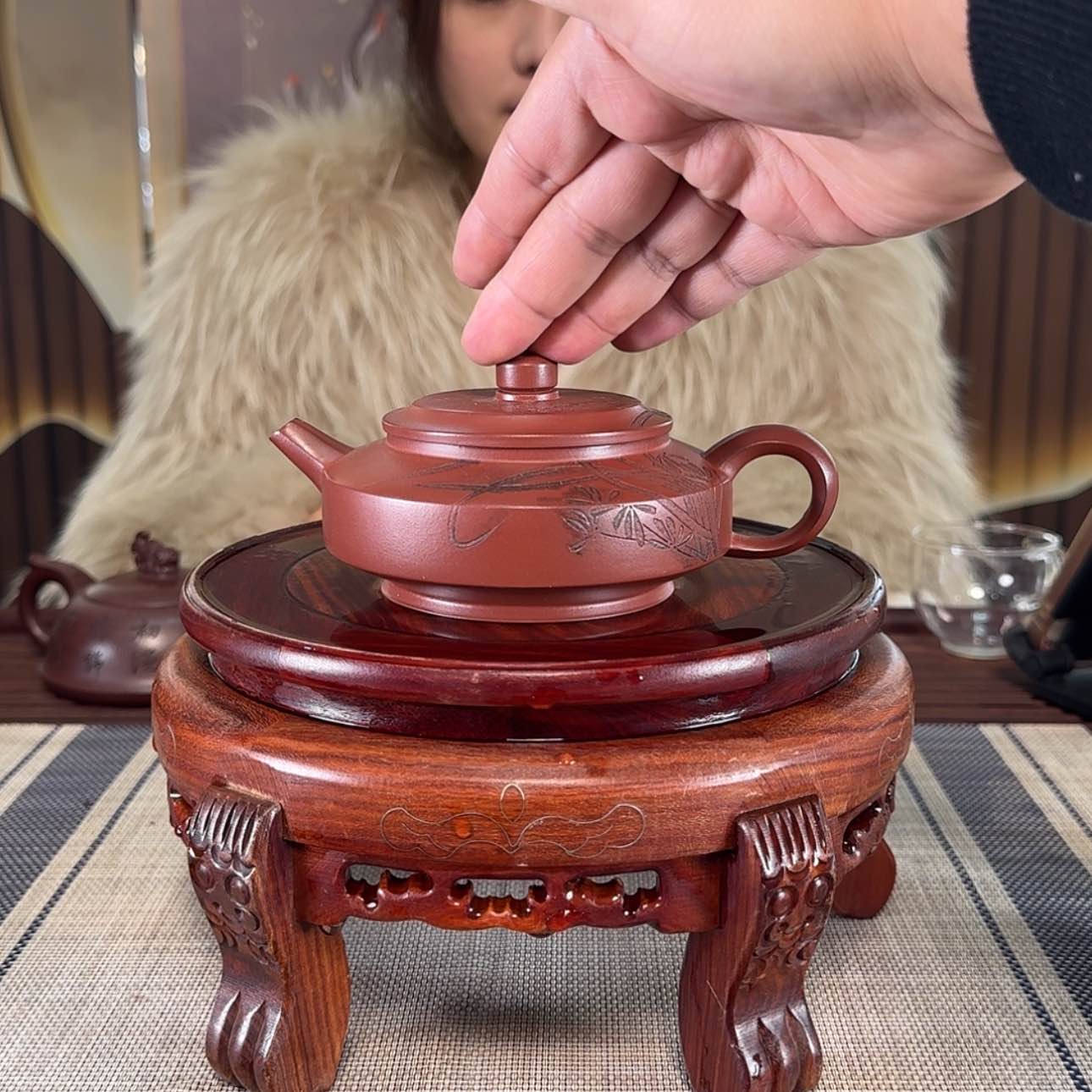 【闪购商品】紫砂茶壶 红泥 200cc