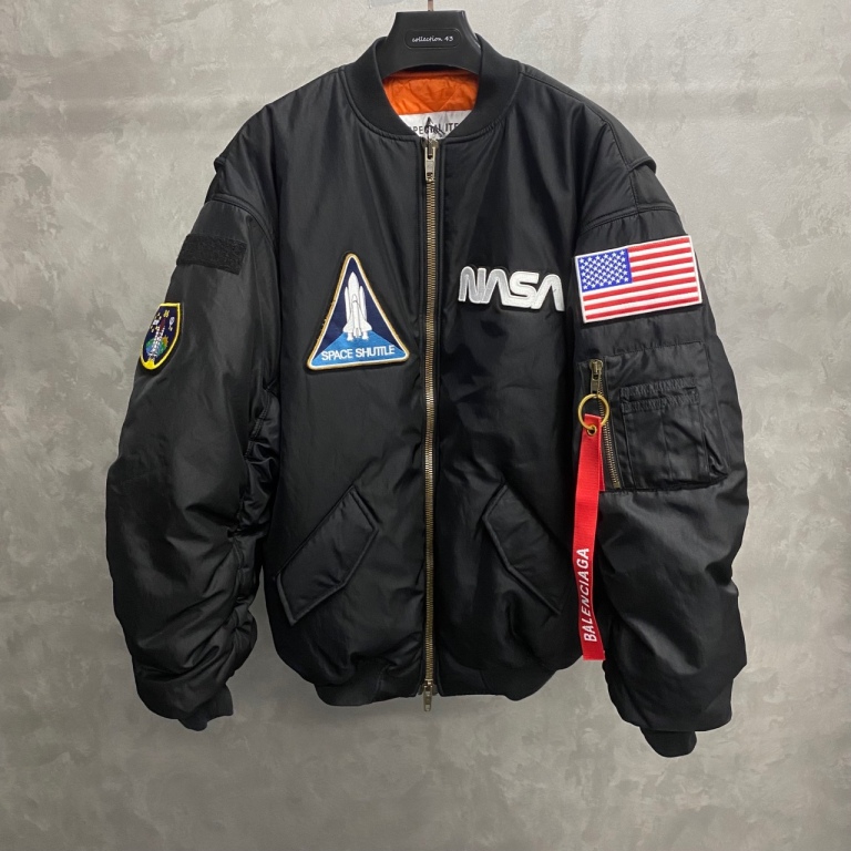 全新未使用 Balenciaga/巴黎世家 黑色nasama-1夹克 36/44/46/48