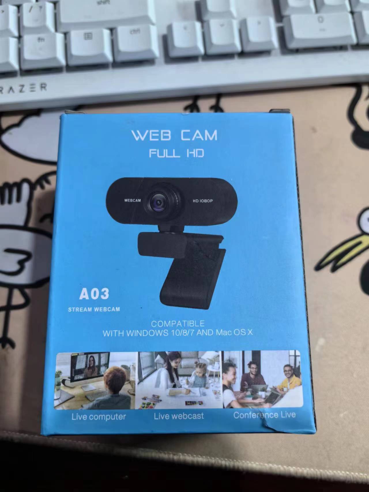 全新未使用  老汪直播间福利放送摄像头