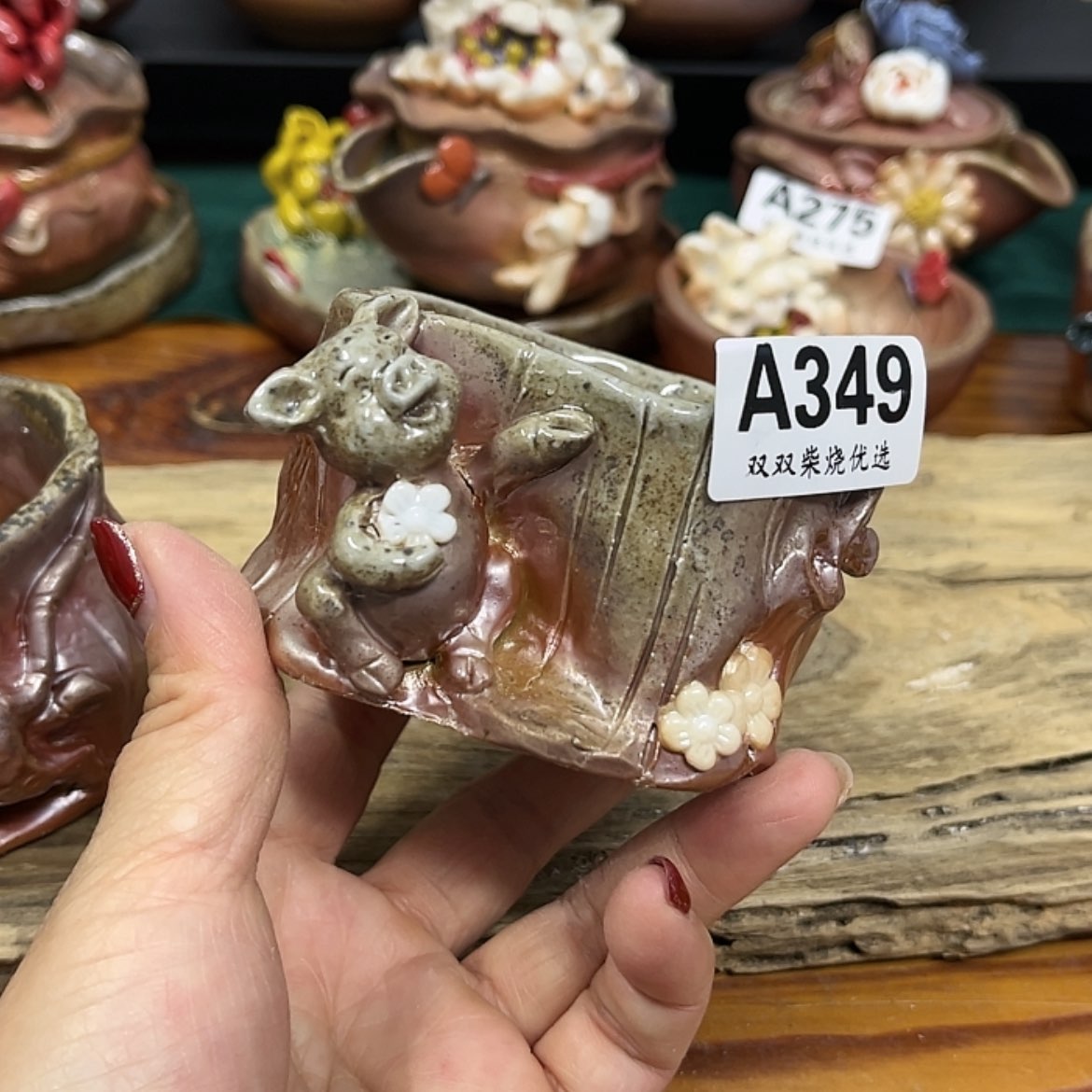 【闪购商品】柴烧石***布349