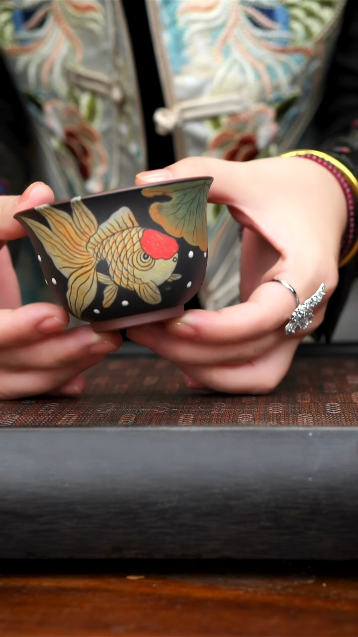 【闪购商品】紫砂茶壶鸿运当头 主人杯