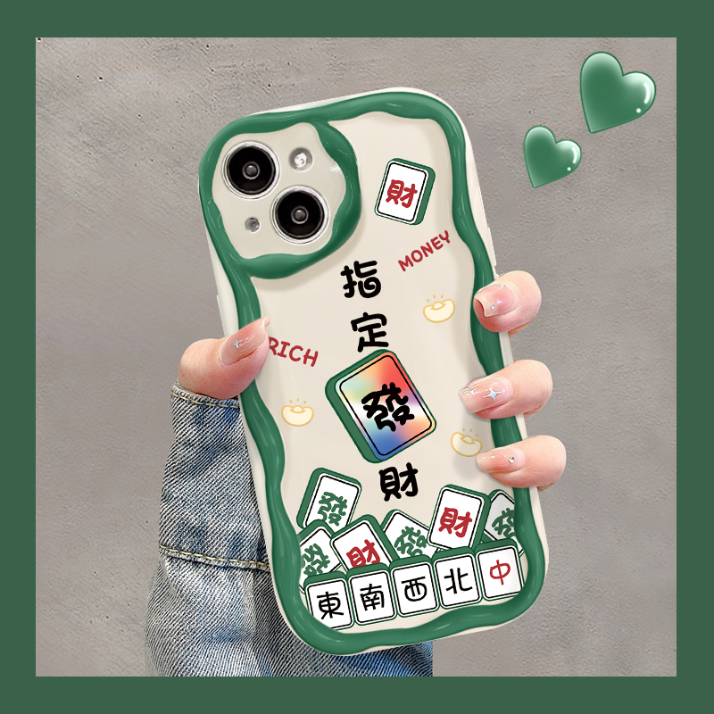 财神附体苹果13华为/vivo/oppo/小米iPhone14promax小众手机壳