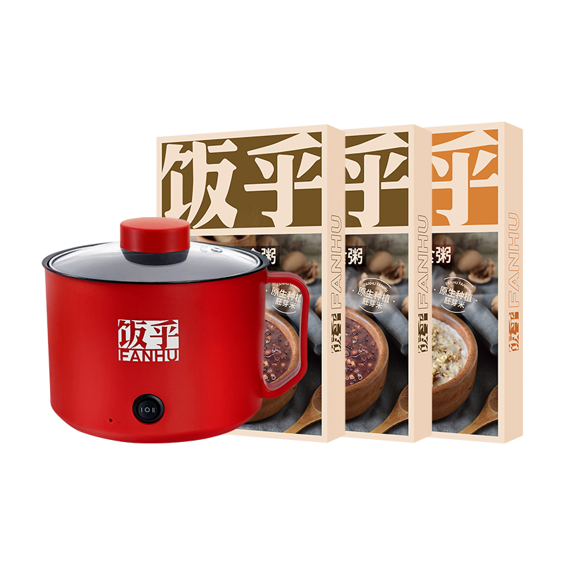 黑米粥燕麦粥小电煮锅