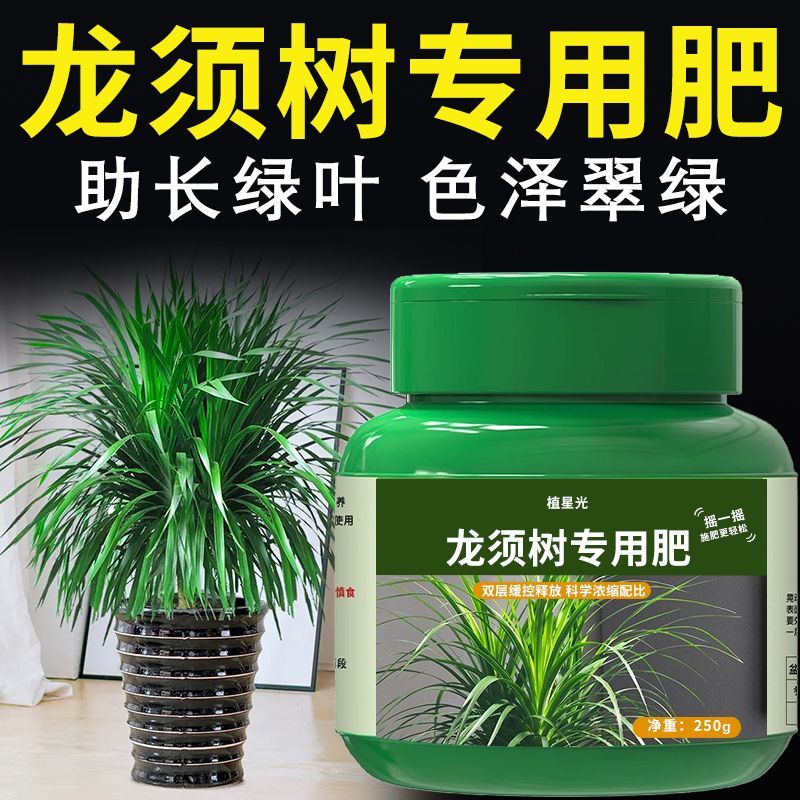 龙血树专用肥龙须树肥料化肥有机复合营养液缓释颗粒植物绿植盆栽