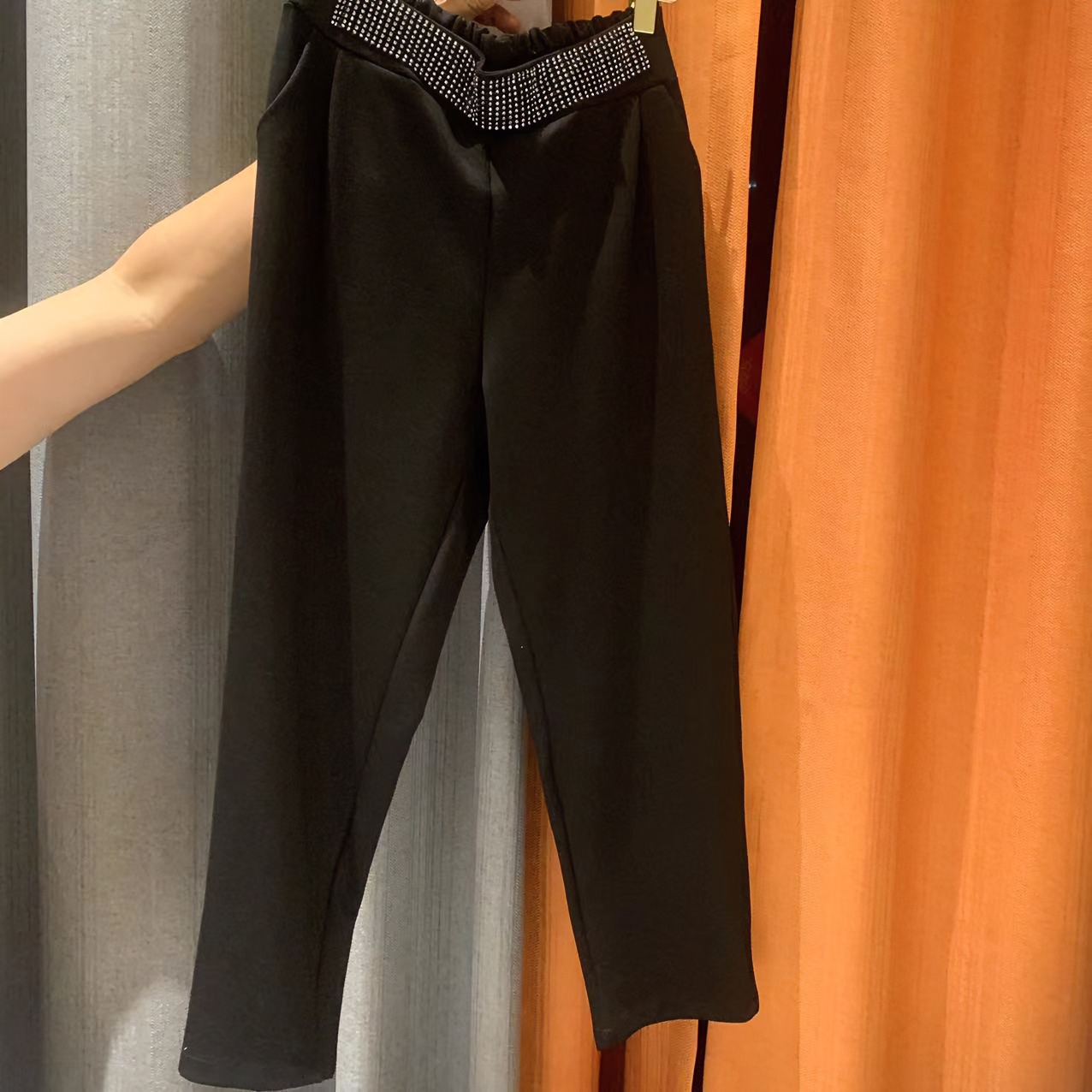 0005【裤子】气质时尚百搭九分显瘦