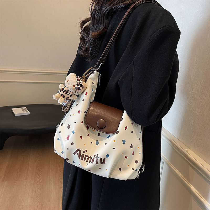 艾米兔女包2025新款韩版小众时尚双肩包复古通勤单肩托特包