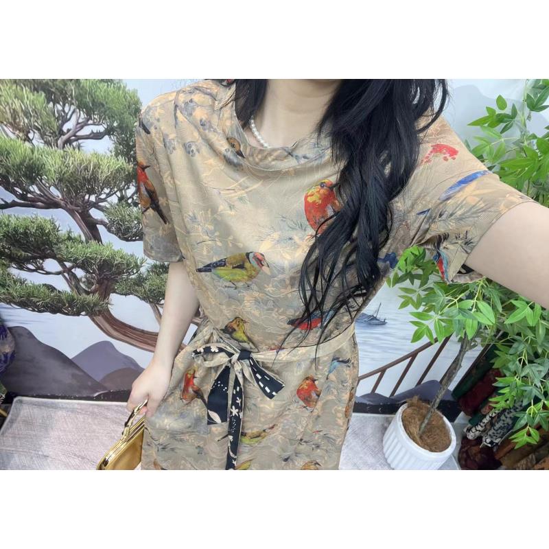 7082-10新款舒适时尚银行双面穿连衣裙