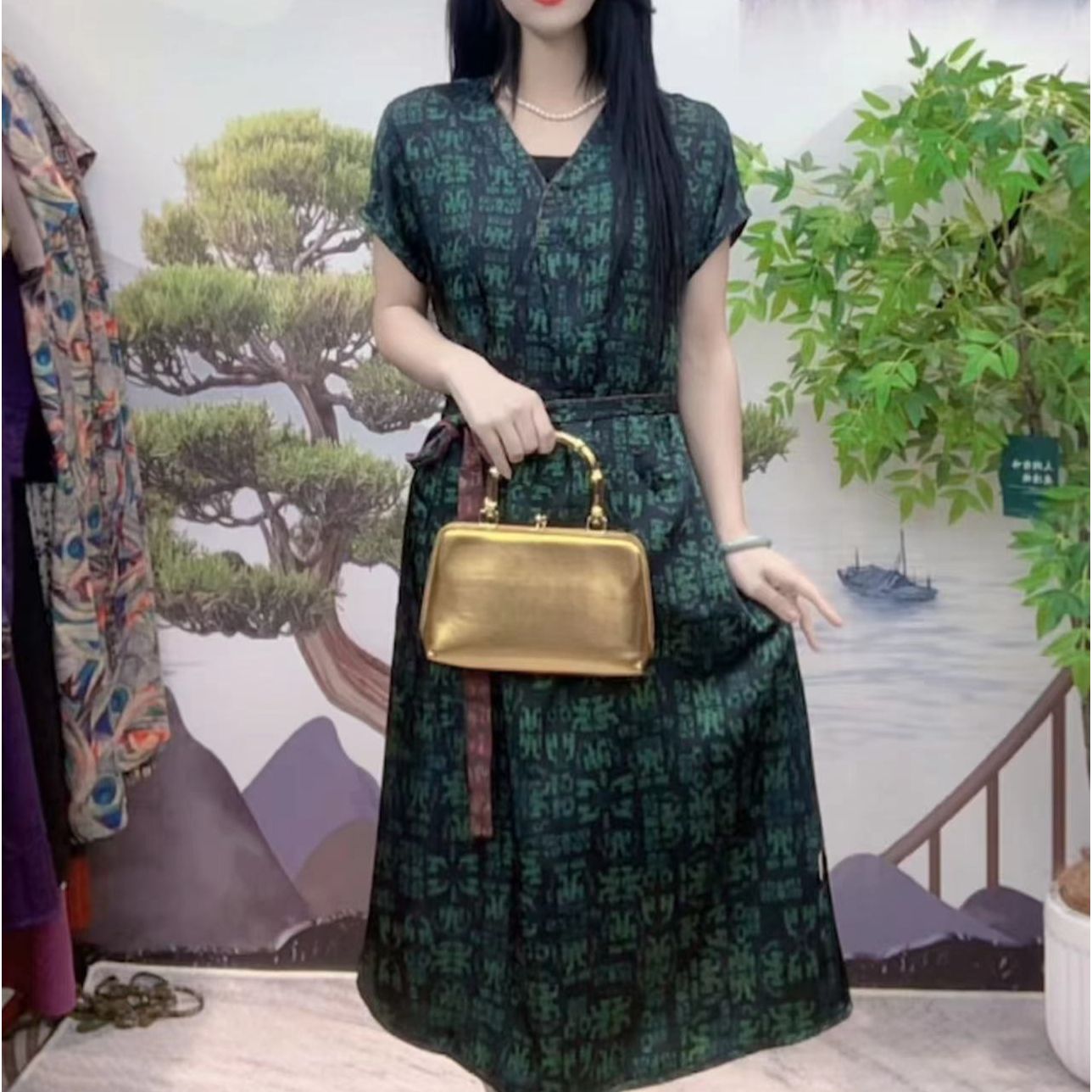 8973-8新款舒适时尚休闲双面穿连衣裙