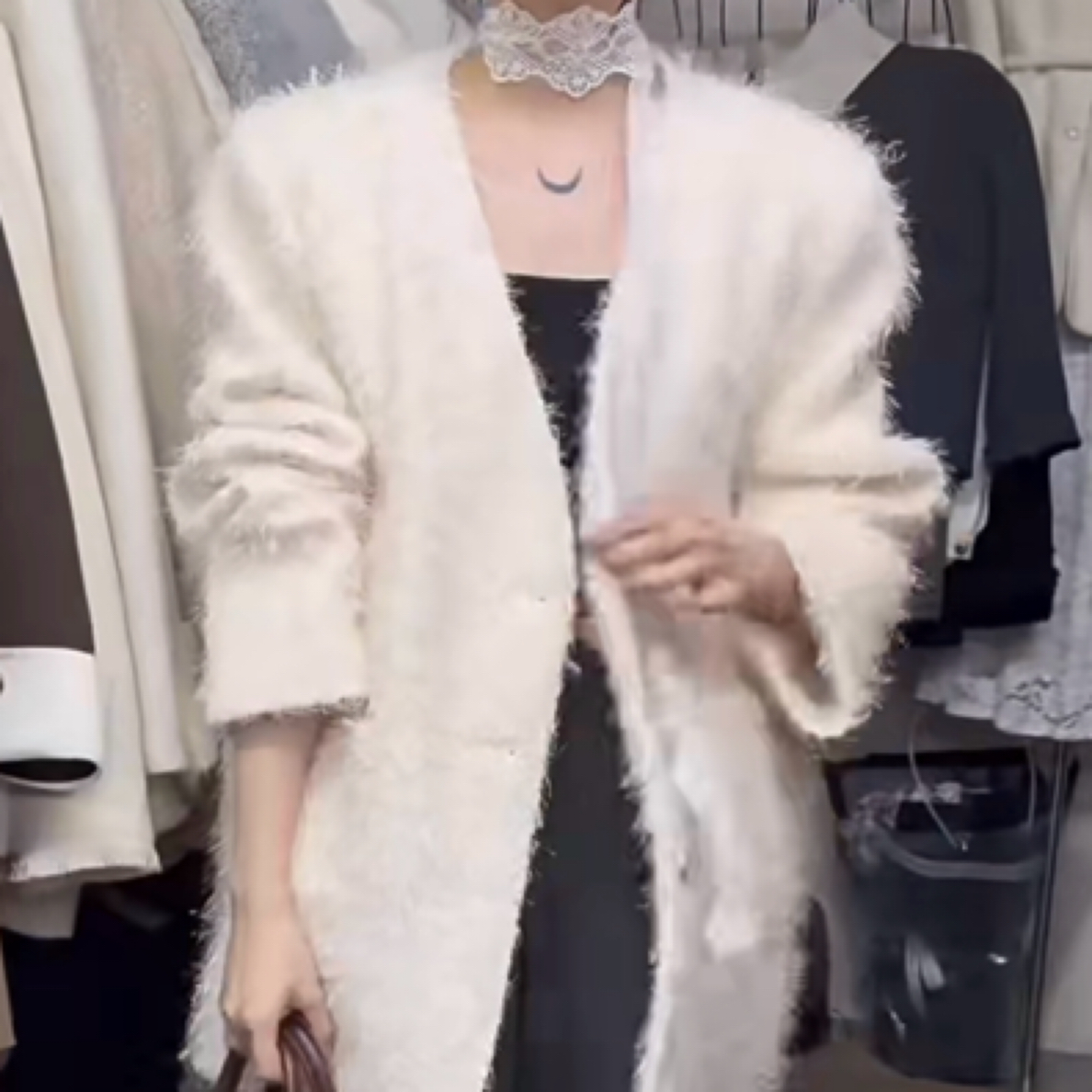 ZEMALA·新款V领加厚款小香外套