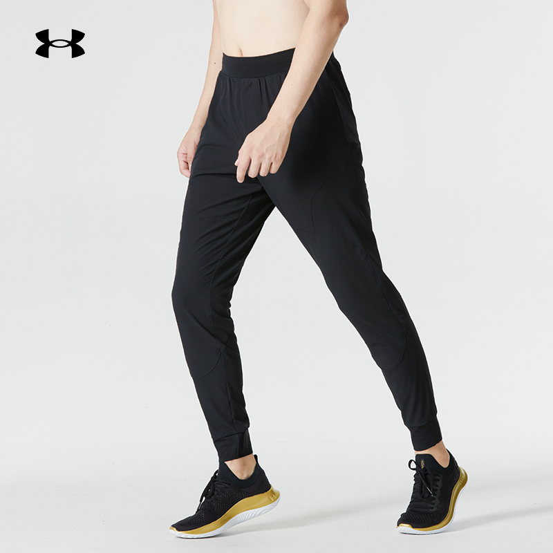 【达人专属】安德玛男子长裤户外运动裤梭织跑步健身训练裤 1352027