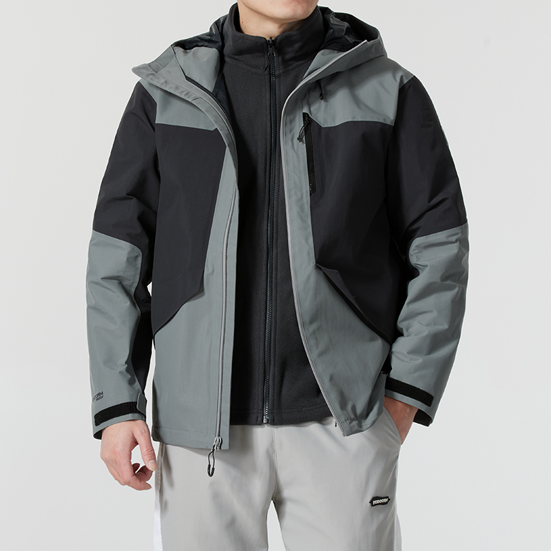 【正品】UA安德玛三合一夹克男装新款保暖运动上衣训练外套 1389299