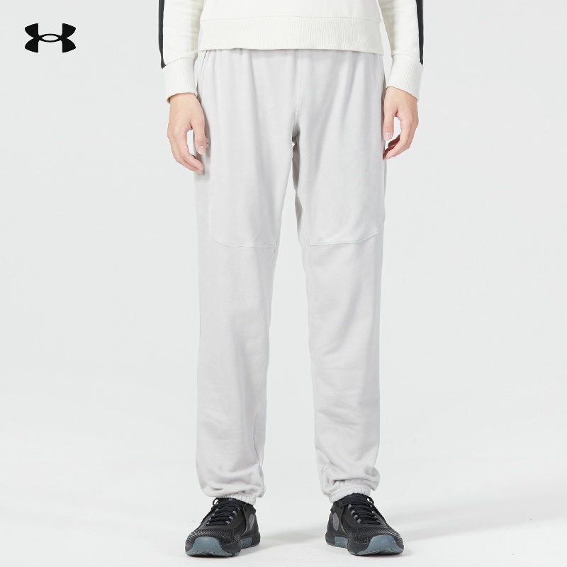 安德玛UA抓绒长裤男裤冬季跑步健身训练裤保暖户外运动裤 1373875