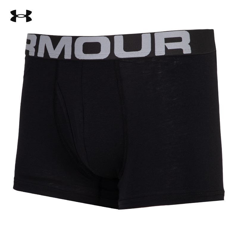 安德玛运动内裤男新款健身训练裤透气休闲裤室内运动短裤 1363616