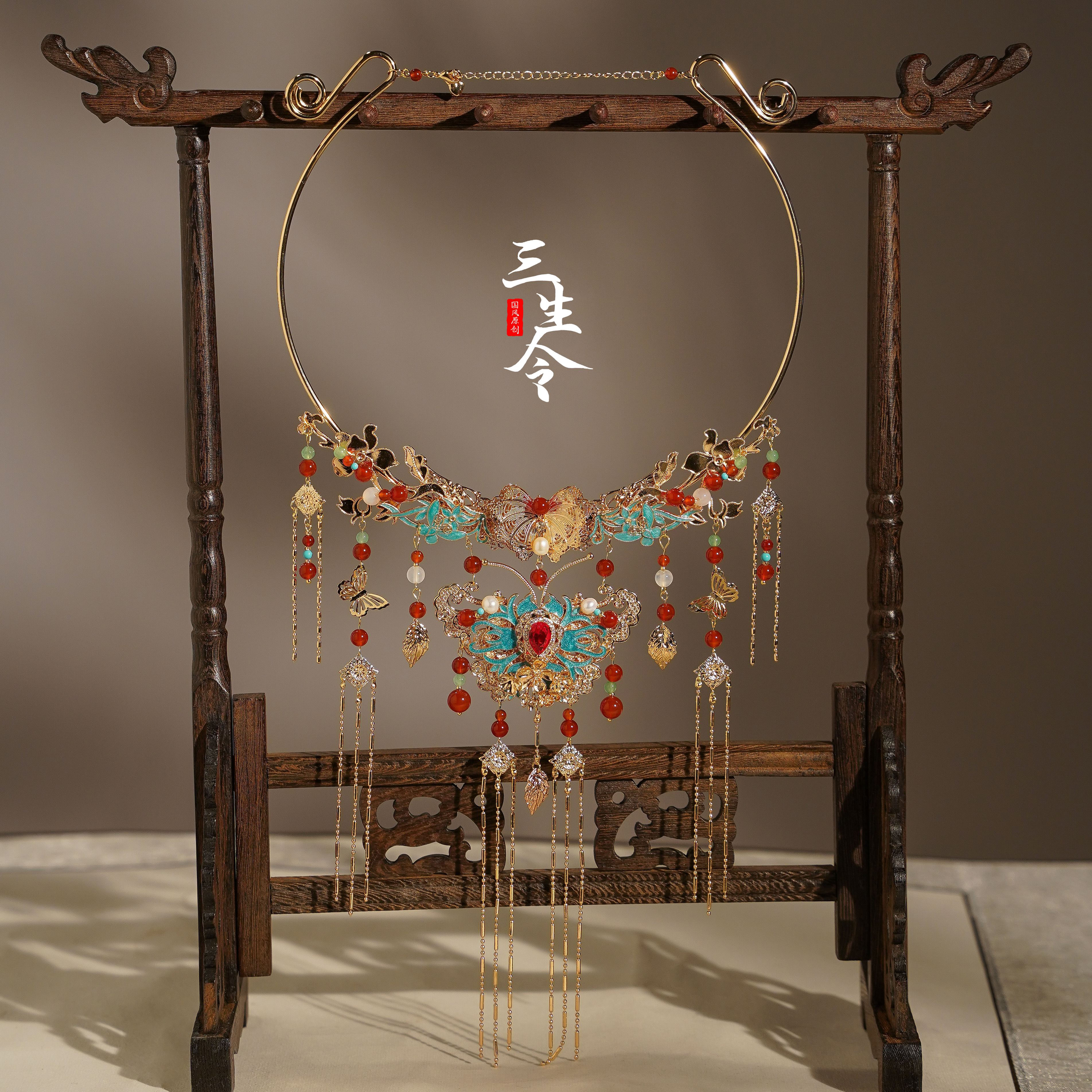 三生令 合金项链 【锦绣璎珞】汉服项圈项链古风国风配饰仙气中式