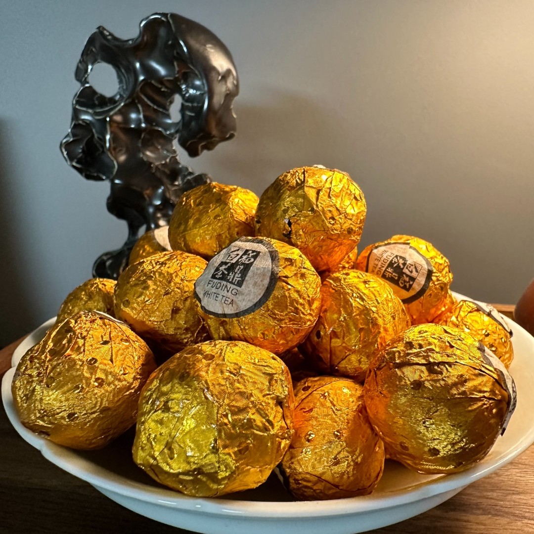 【老玖推荐】七年陈手工龙珠 枣香药香 福鼎老白茶 500G