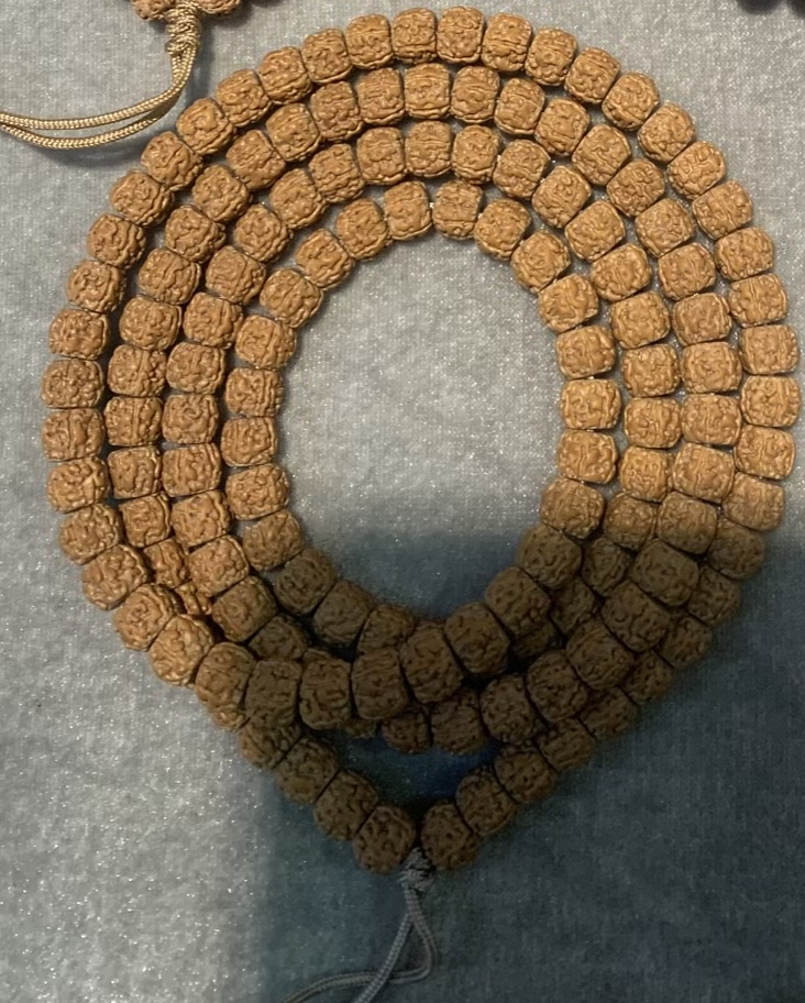 铜合金木质项链 海龙纯血一代龙108长串