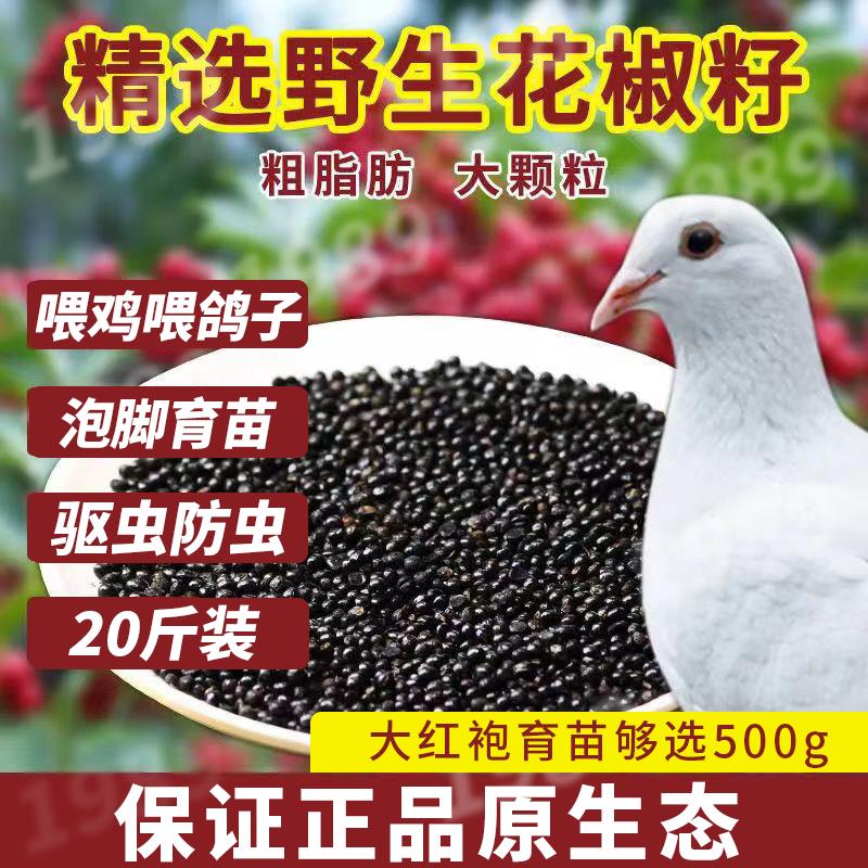 四川汉源花椒籽鸽粮专用麻椒粒喂鸽子赛鸽椒目喂养信鸽花椒籽泡脚