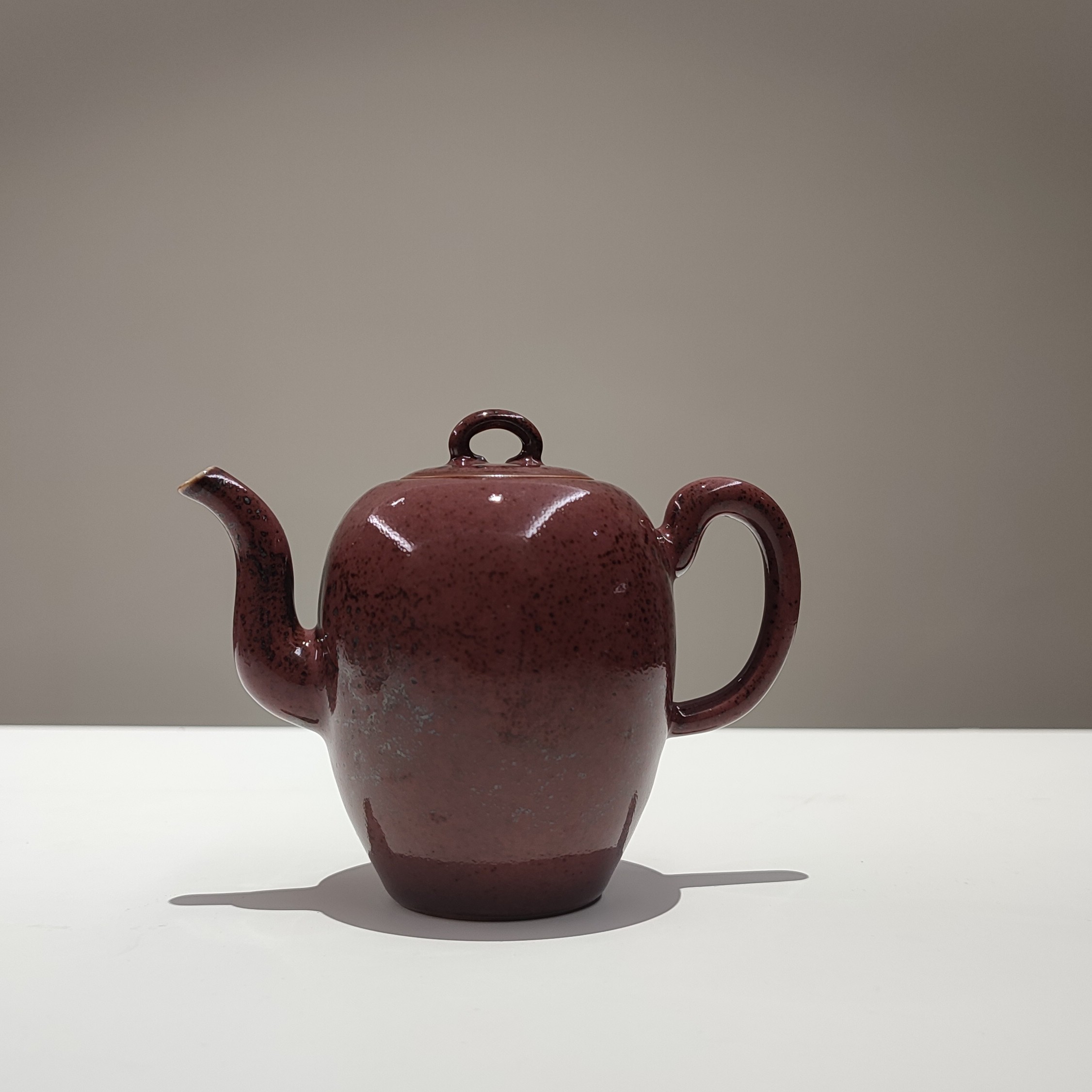 【畅怀堂】枣皮红美人肩壶220毫升