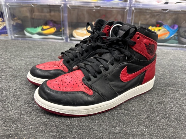 90新 AIR JORDAN 43码 aj1禁穿板鞋 组合