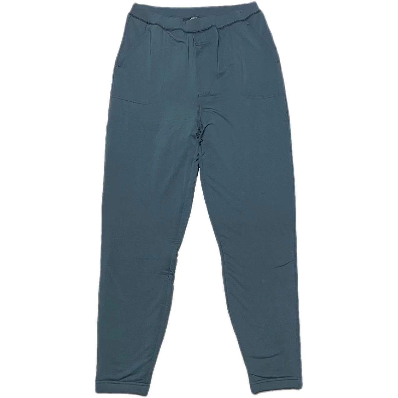 3543冬季男士驼绒保暖裤棉裤内穿保暖长裤男款加厚弹力底裤冬