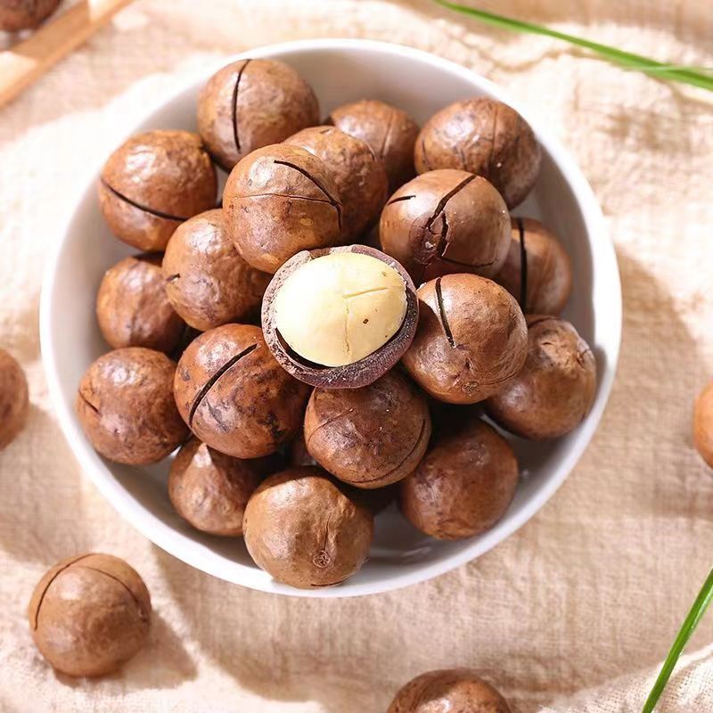 新货奶油味大颗粒夏威夷果散装净重儿童零食坚果炒货精选饱满美味