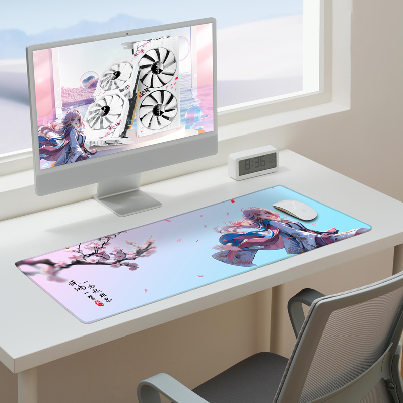 鼠标垫300*700 动漫国风创意大号电竞
