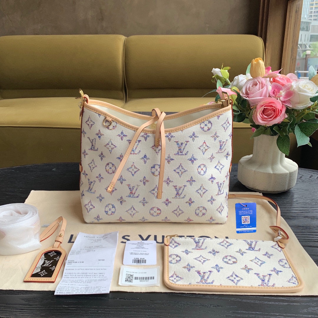 99新 LouisVuitton/路易威登 carryall 航海系列 小号/sp18812
