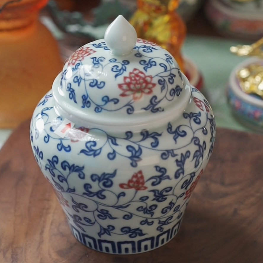 【刷刷专属】福利-将军罐缠枝莲