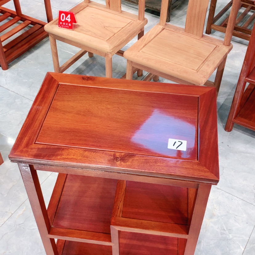 【闪购商品】花梨木类成套家具边几17